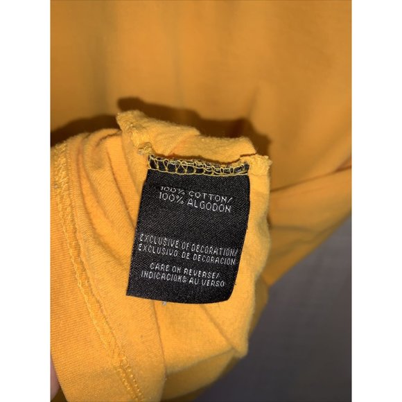 Vintage Starter University Of Michigan Yellow Embriodered Logo T Shirt Large - Picture 5 of 10